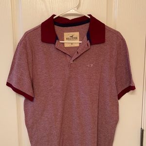 Hollister polo tee shirt